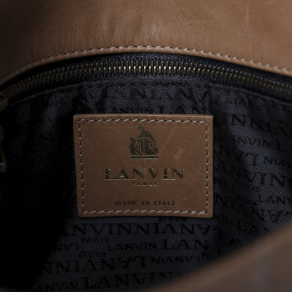 Lanvin Calfskin Quilted Medium Happy Shoulder Bag Brown 8 of 8
