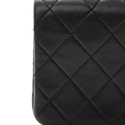 Chanel Lambskin Quilted Small Single Flap Black 13 of 14