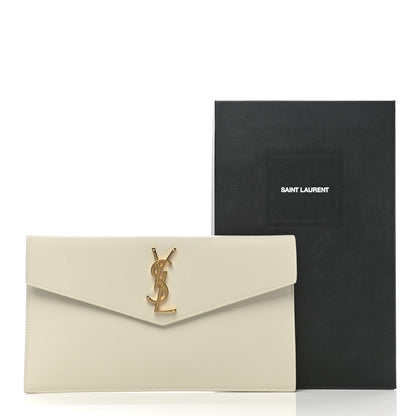 Saint Laurent Grain De Poudre Uptown Pouch Crema Soft 8 of 8
