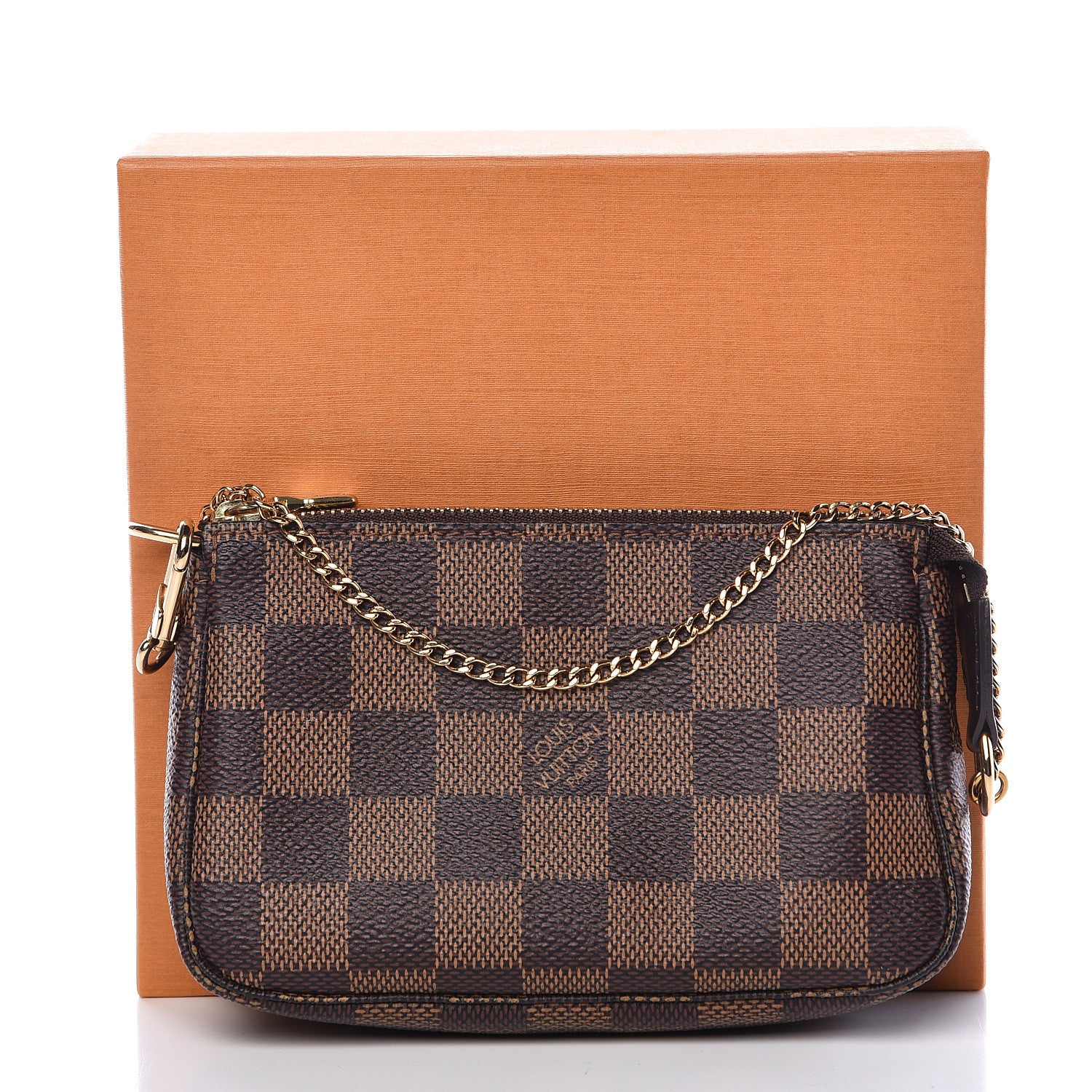 Louis Vuitton Damier Ebene Mini Pochette Accessories 8 of 8