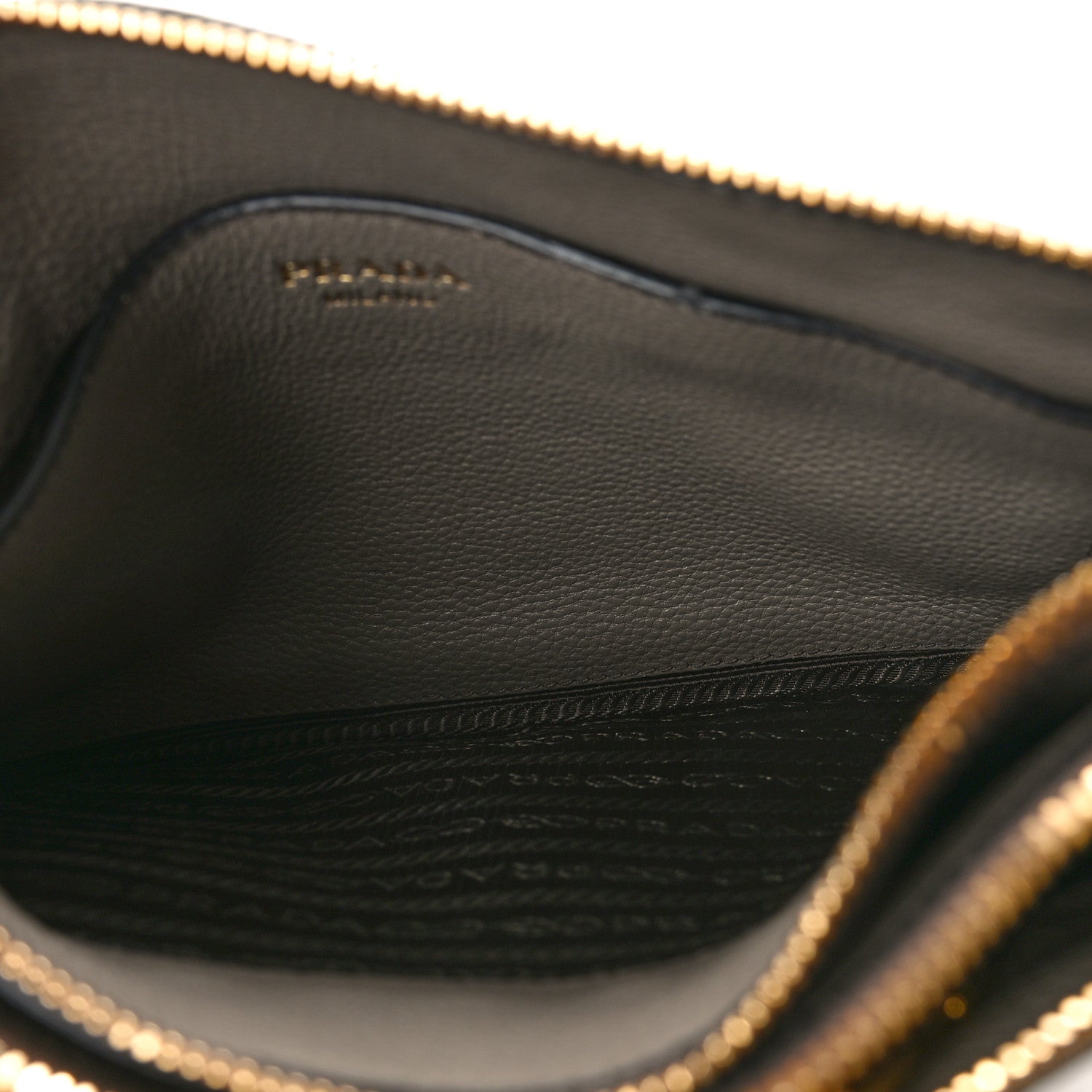 Prada Vitello Phenix Double Zip Crossbody Bag Argilla 5 of 12