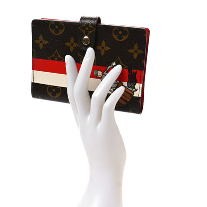 Louis Vuitton Monogram Groom Small Ring Agenda Cover Red 2 of 7