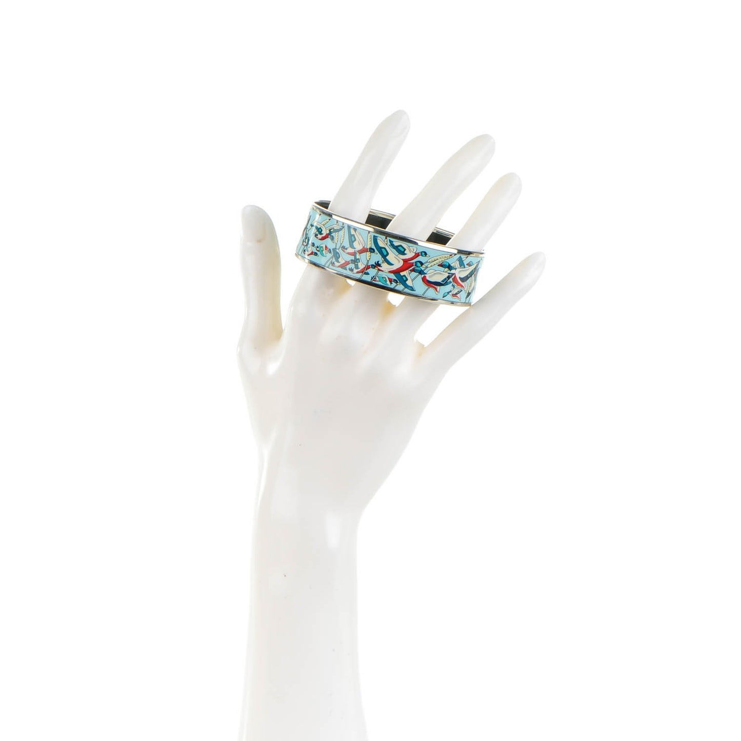 Enamel Printed Wide Bracelet 70