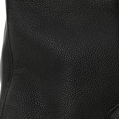 Saint Laurent Grained Calfskin Medium Cabas Rive Gauche Black 15 of 20