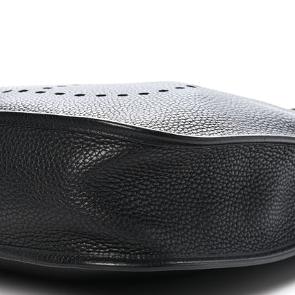 Hermes Taurillon Clemence Evelyne GM Black 10 of 10