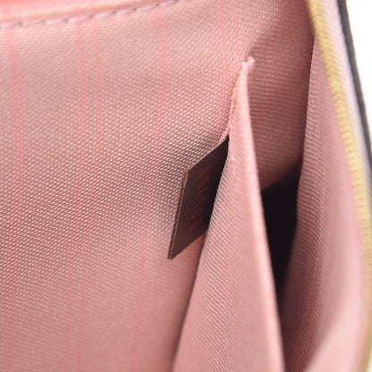 Louis Vuitton Damier Ebene Neverfull MM GM Pochette Rose Ballerine 8 of 8