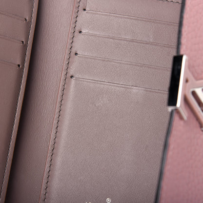 Louis Vuitton Taurillon Capucines Compact Wallet Magnolia 7 of 14