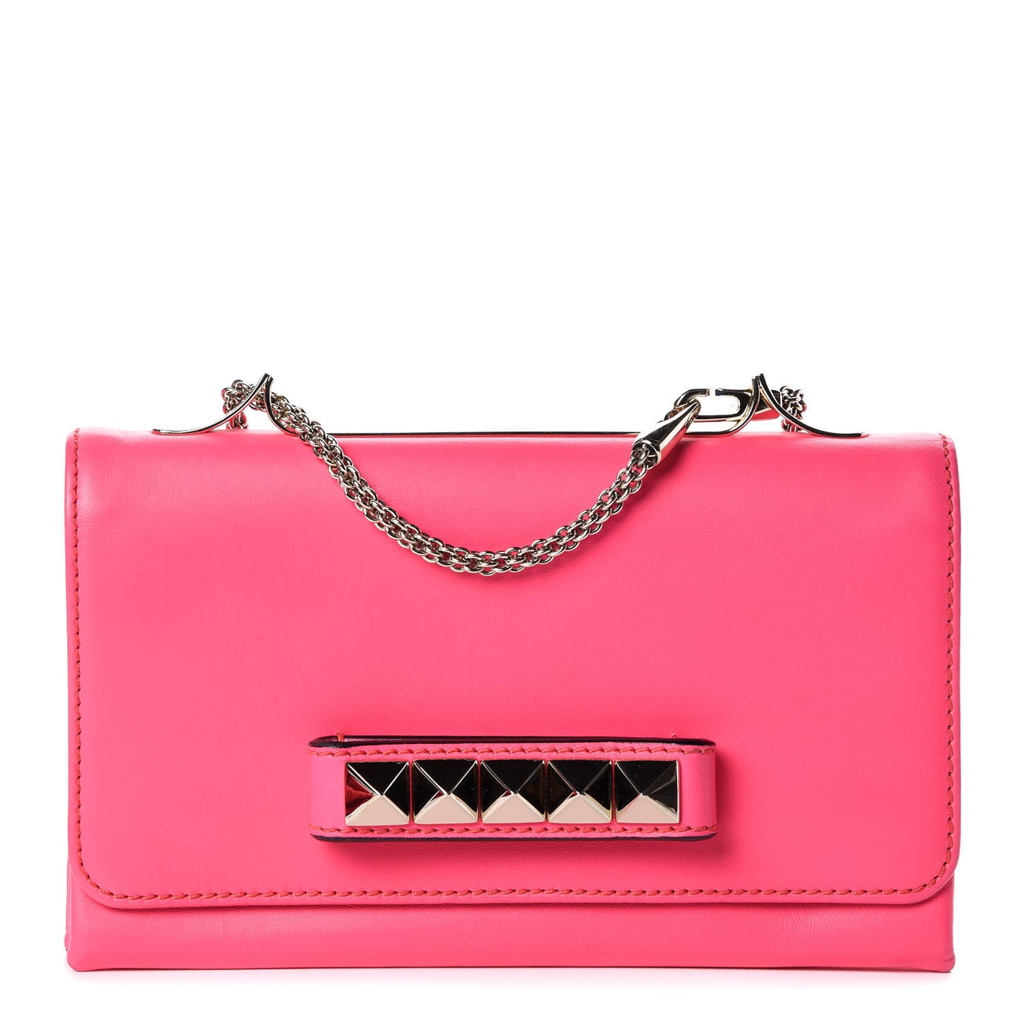 Nappa Va Va Voom Shoulder Bag Fuxia Fluo