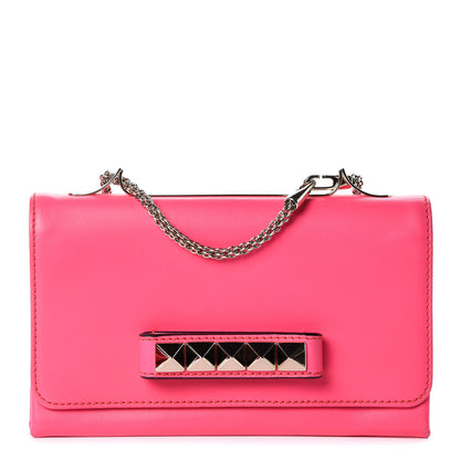 Valentino Garavani Nappa Va Va Voom Shoulder Bag Fuxia Fluo 1 of 9