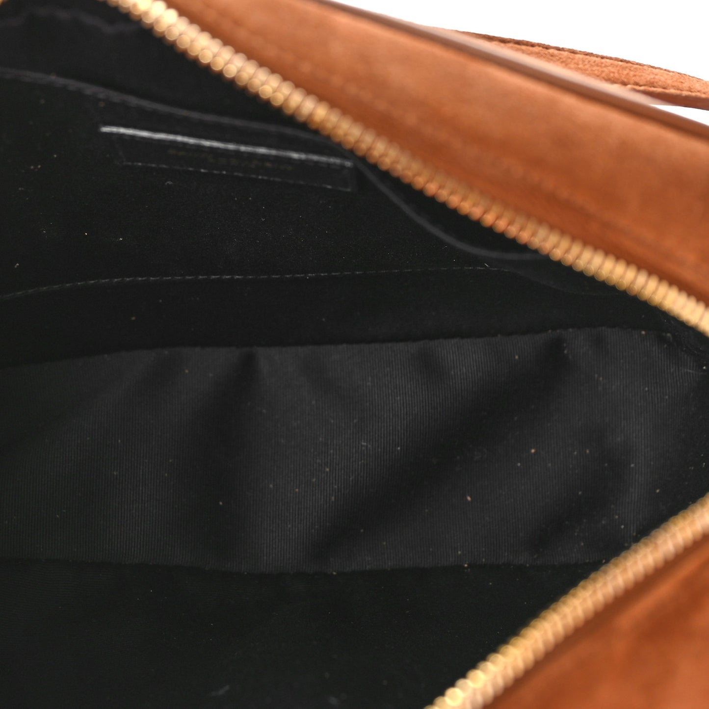 Suede Studded Woven Monogram Lou Camera Bag Cinnamon