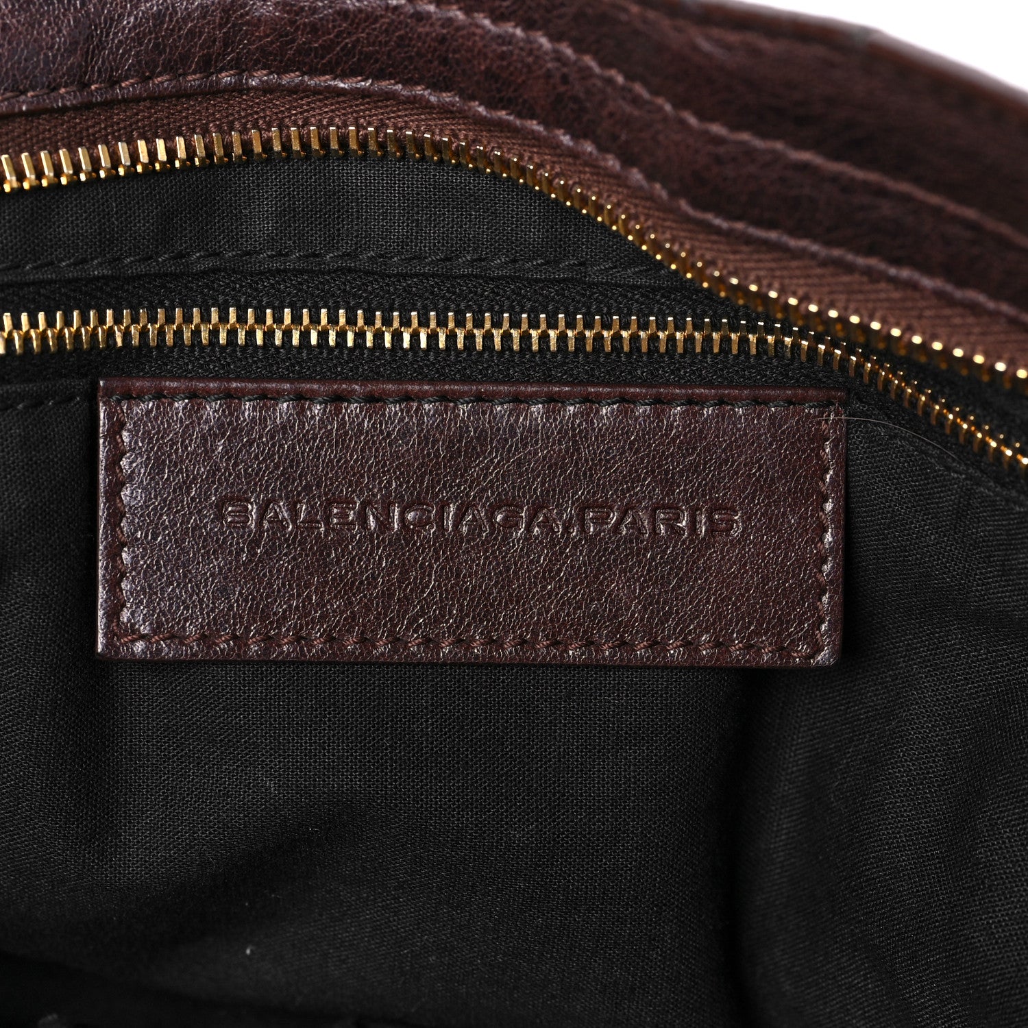 Balenciaga Agneau Giant 12 Gold Hardware City Cigare Fonce 6 of 8