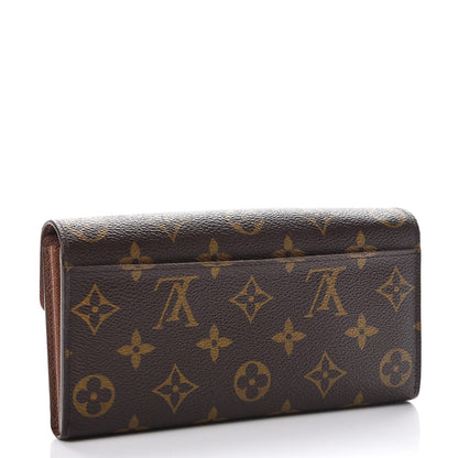 Louis Vuitton Monogram Sarah Wallet NM 3 of 11