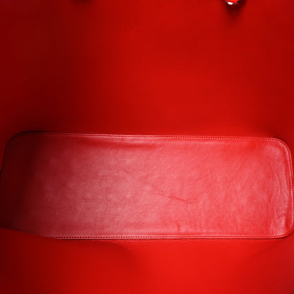 Christian Louboutin Calfskin Loubitag Spikes East West Cabata Tote Black 5 of 11