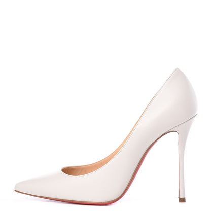 Christian Louboutin Nappa Decoltish 100 Pumps 37.5 Latte 1 of 8