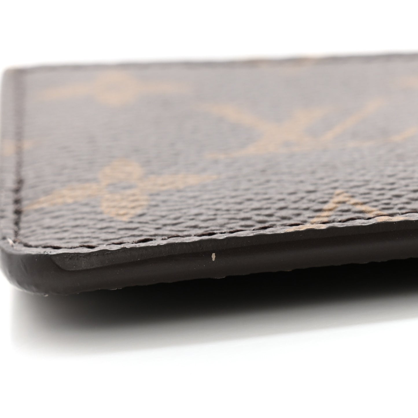Monogram Zipped Romy Card Holder Bubble Tea