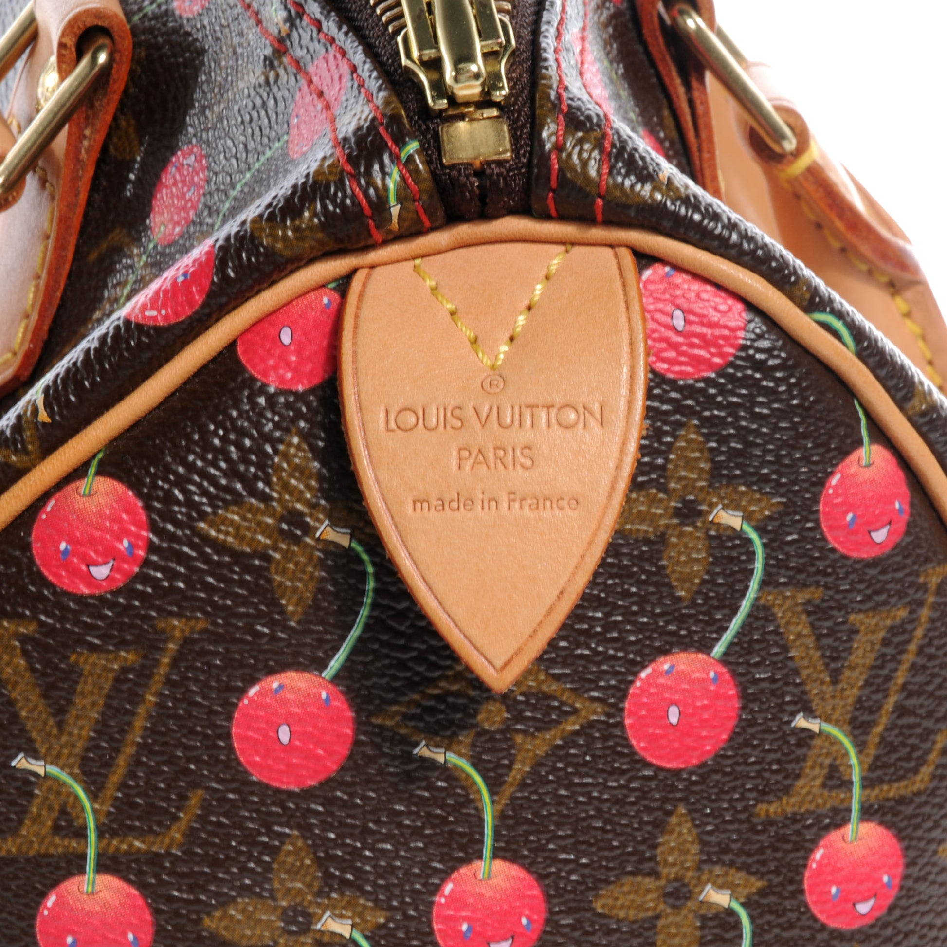 Louis Vuitton Monogram Cerises Speedy 25 5 of 7