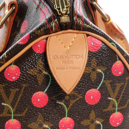 Louis Vuitton Monogram Cerises Speedy 25 5 of 7