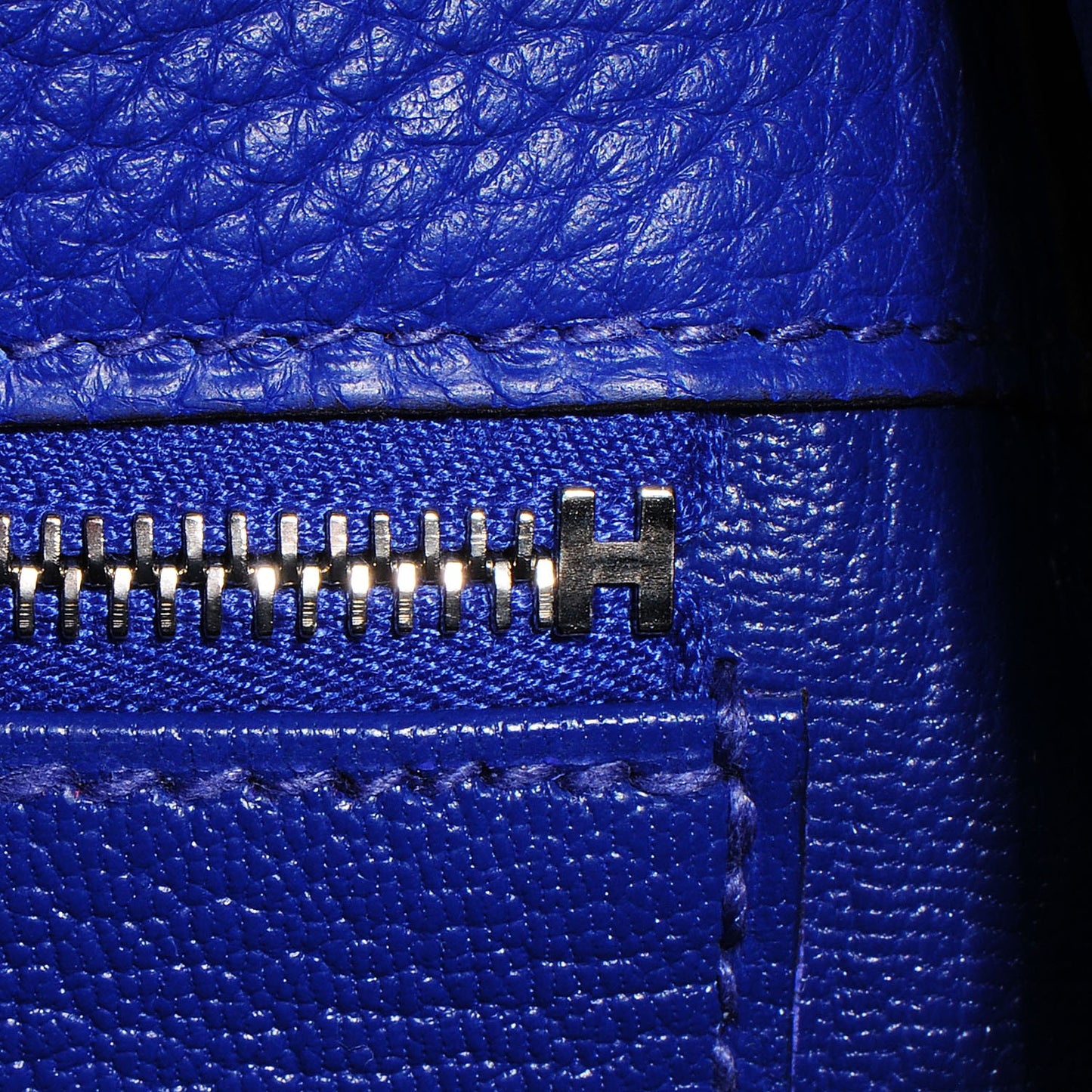 Taurillon Clemence Kelly Retourne 32 Bleu Electrique