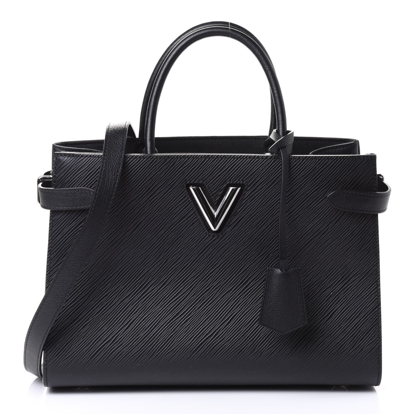 Epi Twist Tote Black