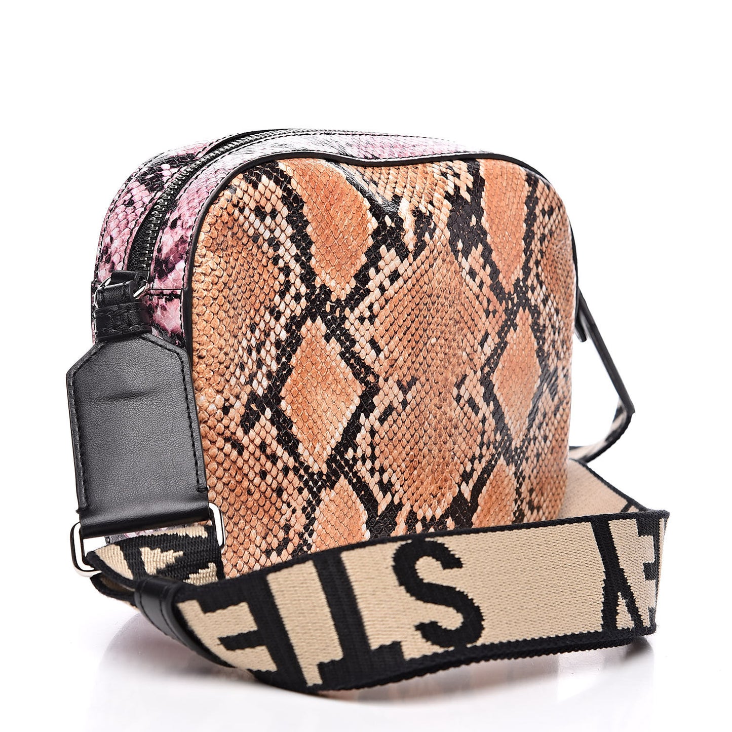 Eco Alter Snakeskin Perforated Logo Bag