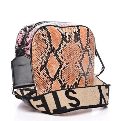 Stella McCartney Eco Alter Snakeskin Perforated Logo Bag 3 of 9