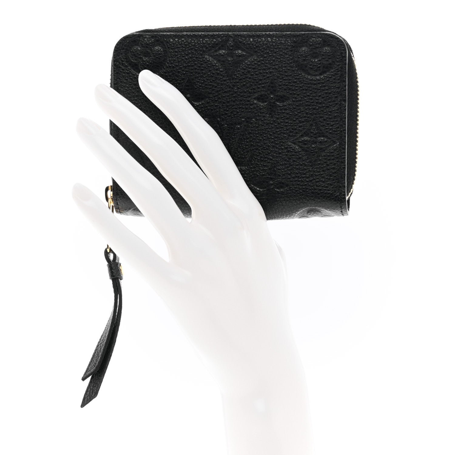 Louis Vuitton Empreinte Zippy Coin Purse Black 2 of 8