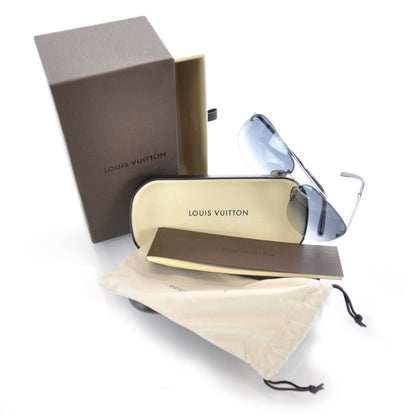 Louis Vuitton Damier Socoa Aviator Sunglasses 8 of 8