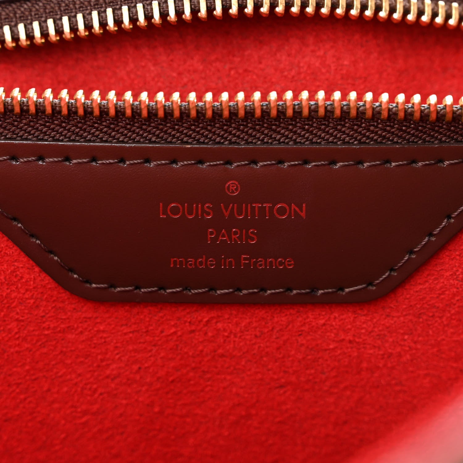Louis Vuitton Damier Ebene Bergamo GM 5 of 9
