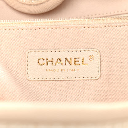 Chanel Lurex Boucle Small Deauville Tote Ivory 7 of 10