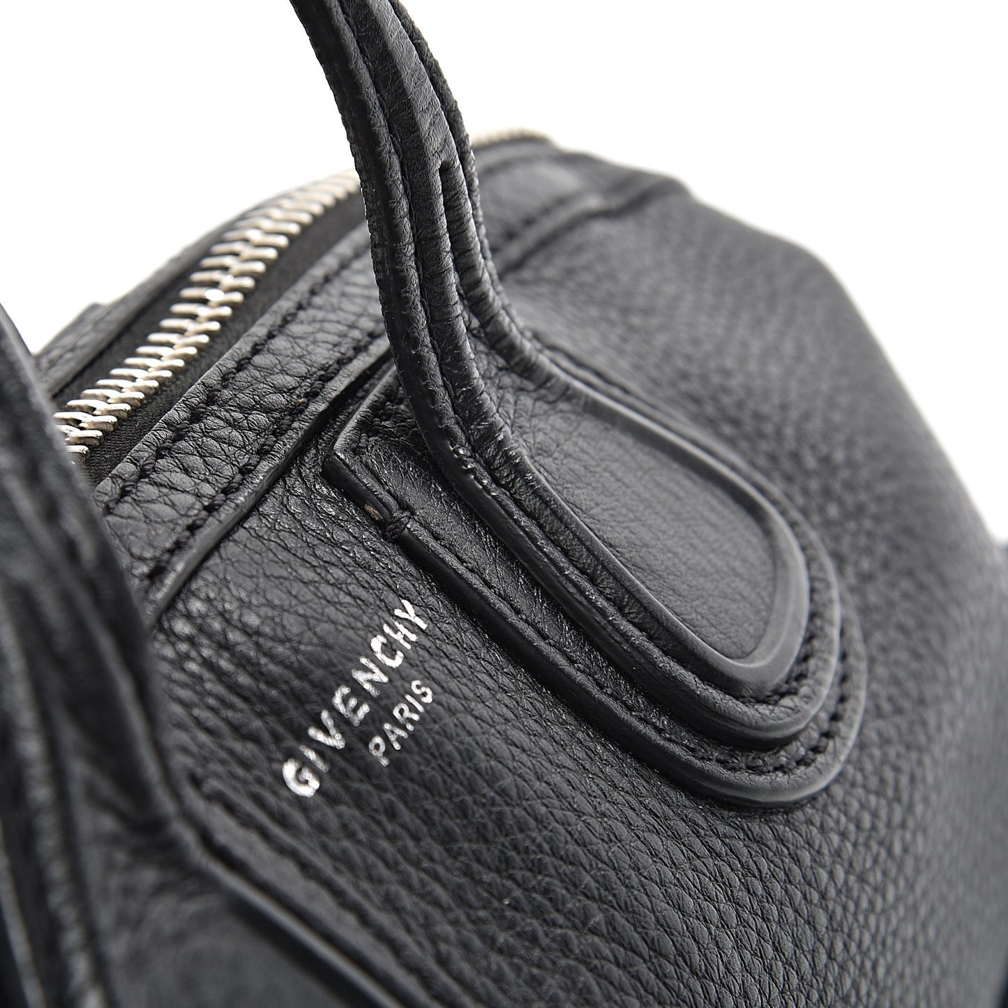 Waxed Calfskin Micro Nightingale Black