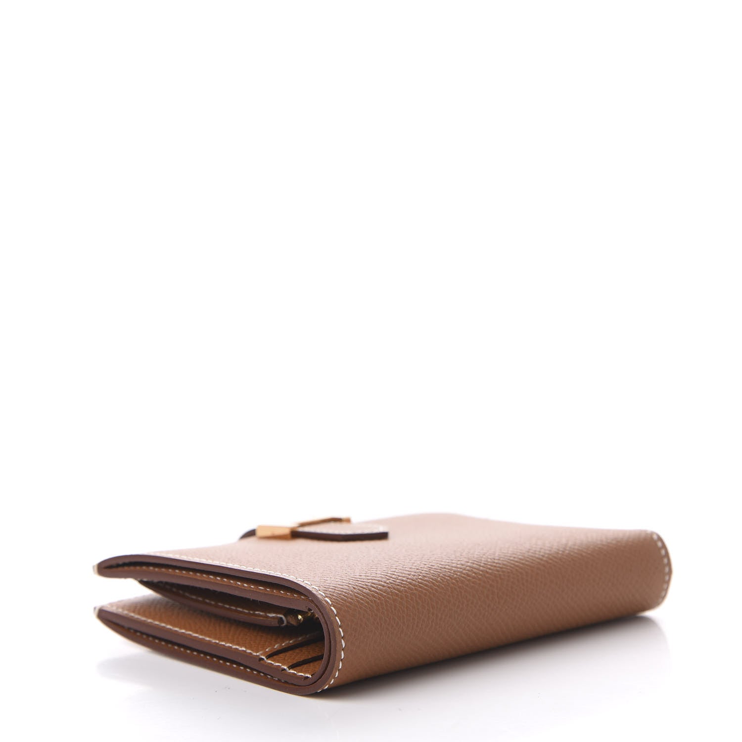 Hermes Epsom Bearn Compact Wallet Gold 4 of 8