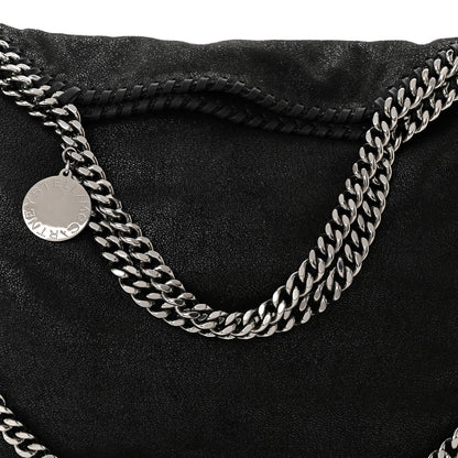 Stella McCartney Shaggy Deer Falabella Fold Over Tote Black 8 of 10