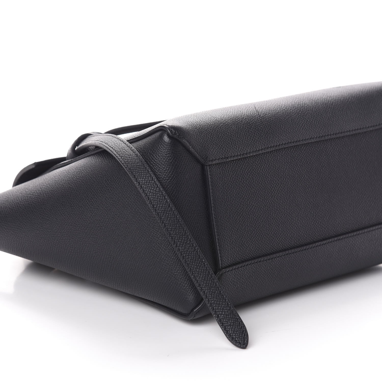 Celine Grained Calfskin Micro Belt Bag Black 9 of 10