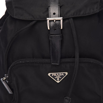 Prada Nylon Vela Medium Backpack Black 18 of 18