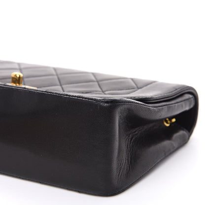 Chanel Lambskin Quilted Small Single Flap Bag Black 9 of 15