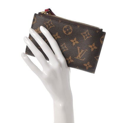 Louis Vuitton Monogram Adele Compact Wallet Fuchsia 2 of 9