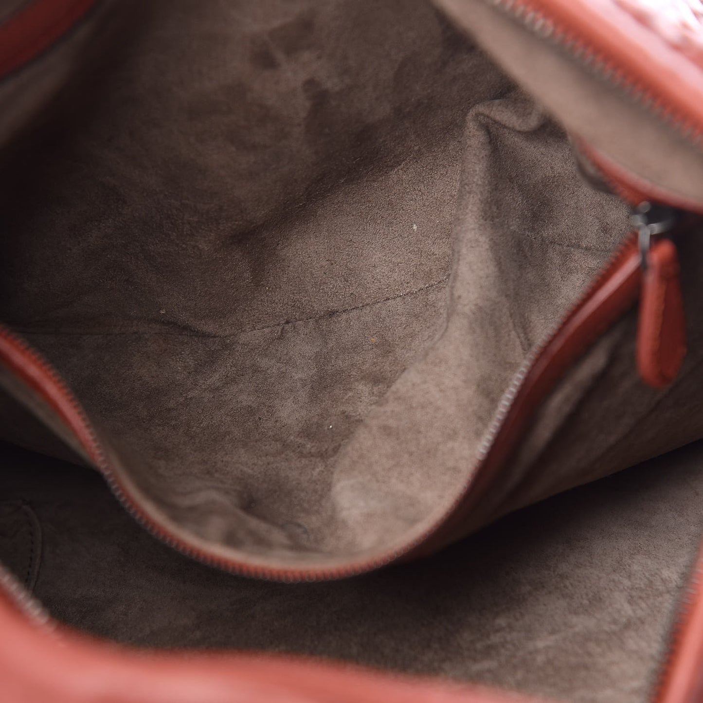 Nappa Intrecciato Large Veneta Hobo Brique