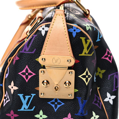 Louis Vuitton Monogram Multicolor Speedy 30 Black 20 of 21