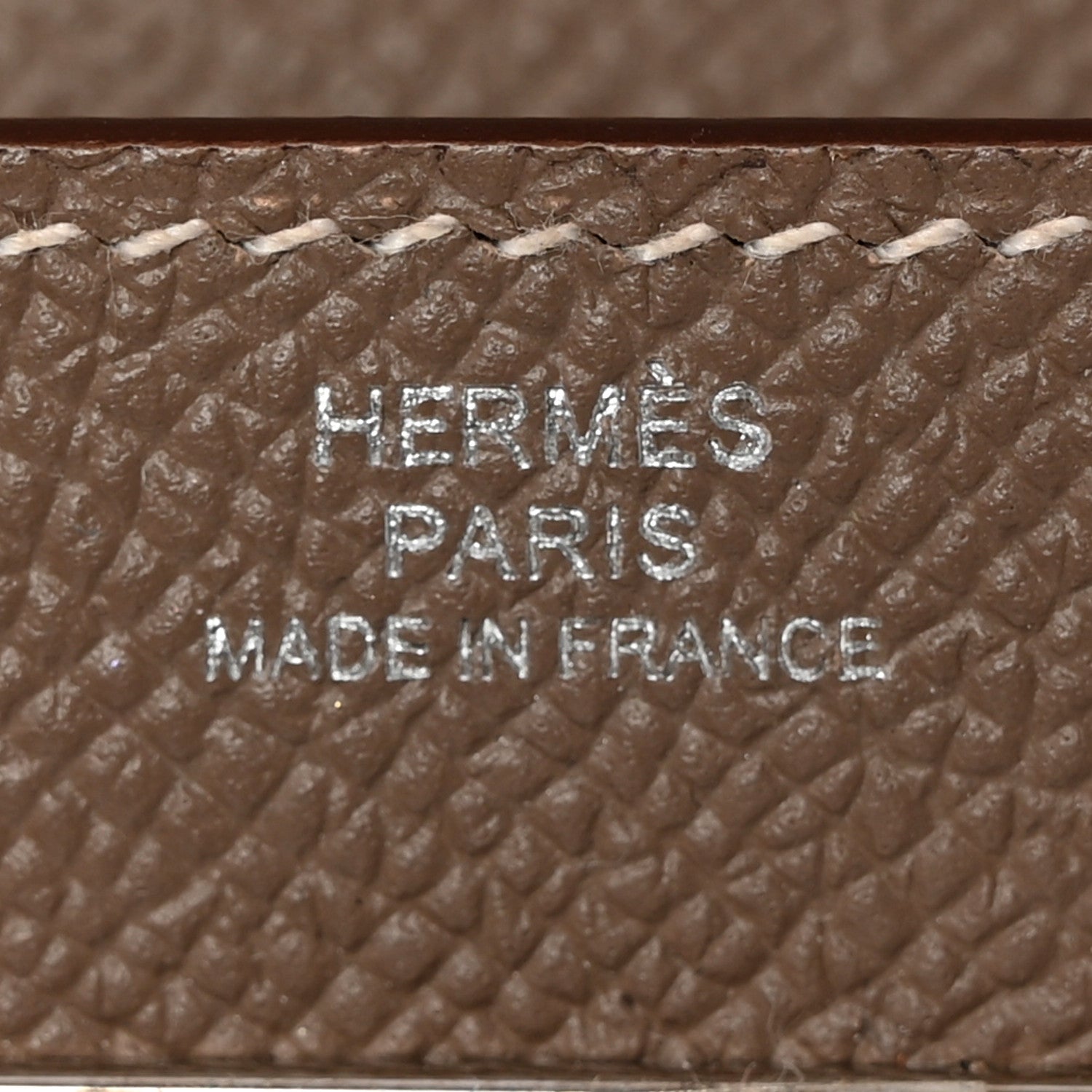 Hermes Epsom Kelly Longue Wallet Etoupe 6 of 9