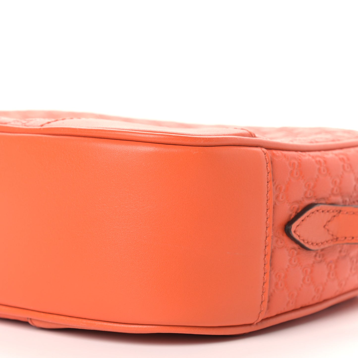 Soft Microguccissima Mini Bree Messenger Bag Sun Orange