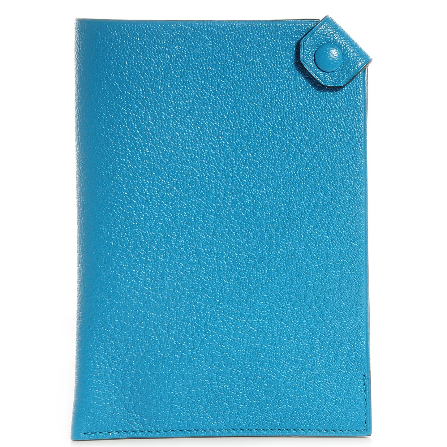 Chevre Mysore Tarmac PM Passport Holder Turquoise
