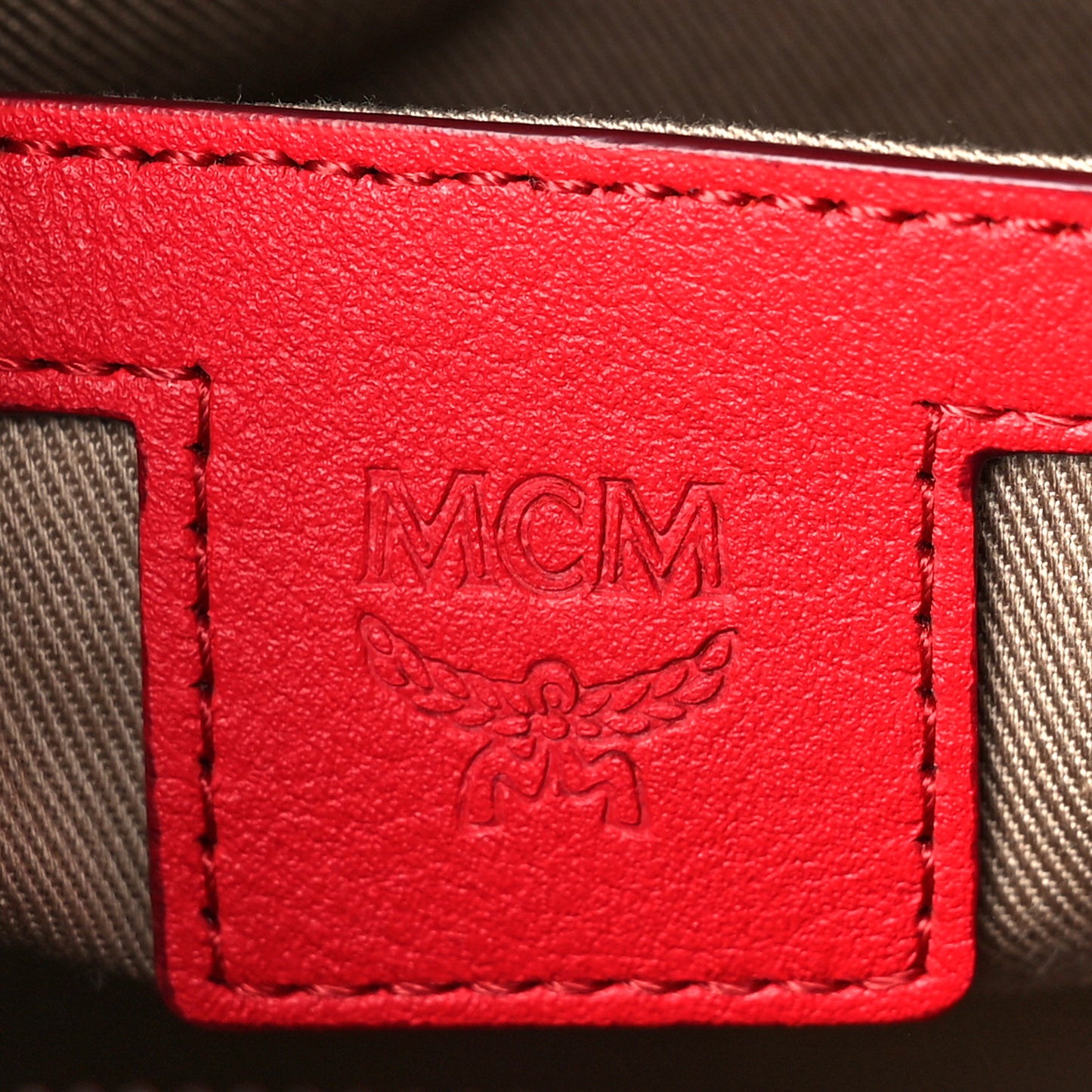 Calfskin Ottomar Monogram Klara Crossbody Bag Hot Coral