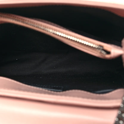 Saint Laurent Calfskin Y Quilted Monogram Small Loulou Chain Satchel Pale Blush 5 of 10