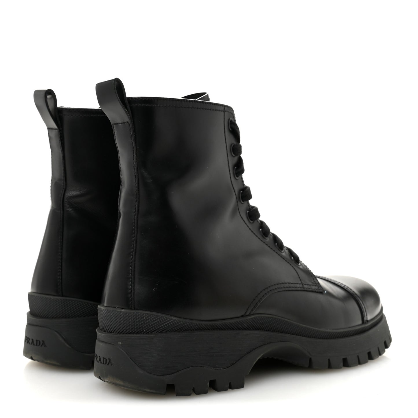 Spazzolato Chocolate 50mm Combat Boots 36.5 Black