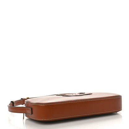 Celine Smooth Calfskin Cuir Triomphe Mini Camera Shoulder Bag Tan 4 of 8