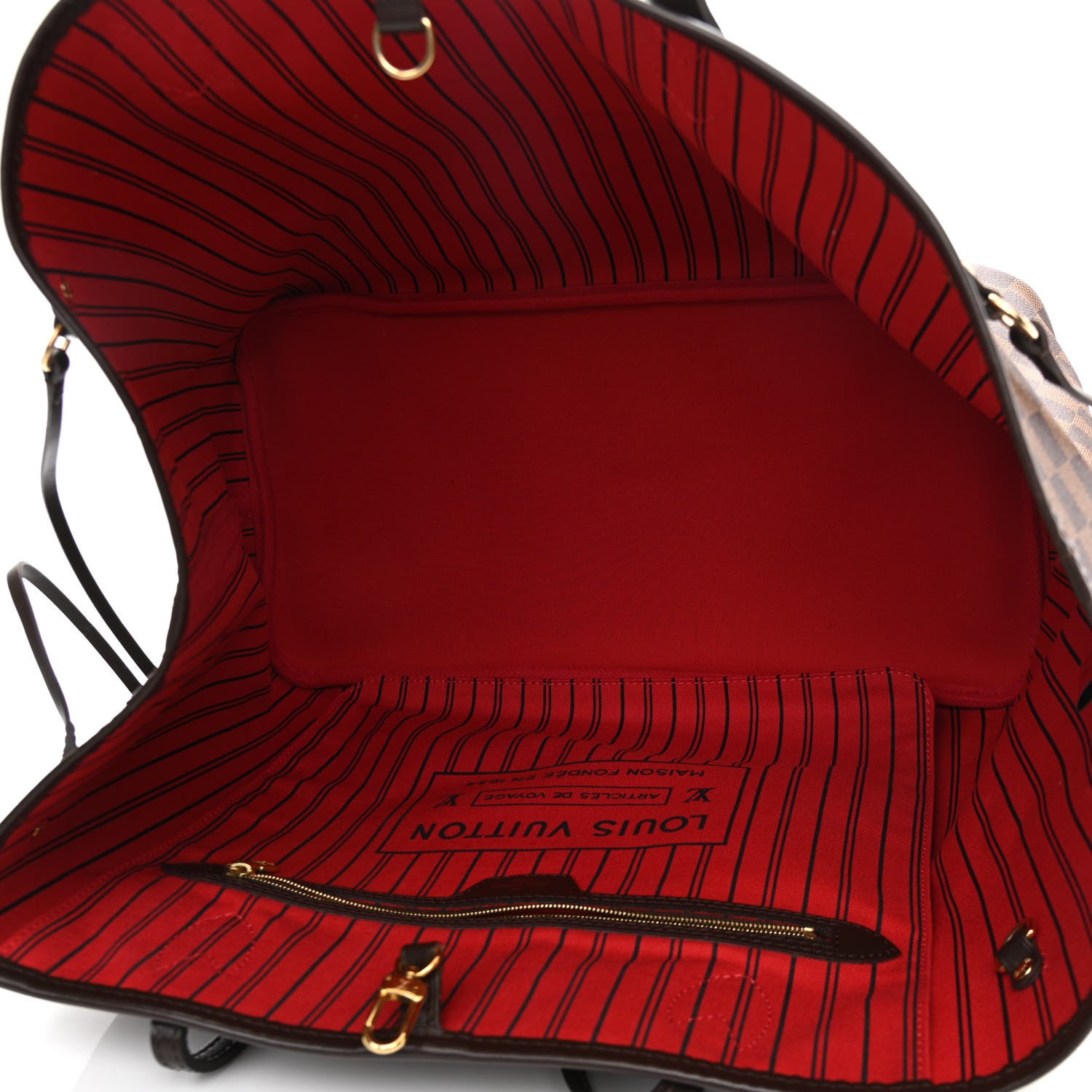 Louis Vuitton Damier Ebene Neo Neverfull GM 5 of 15
