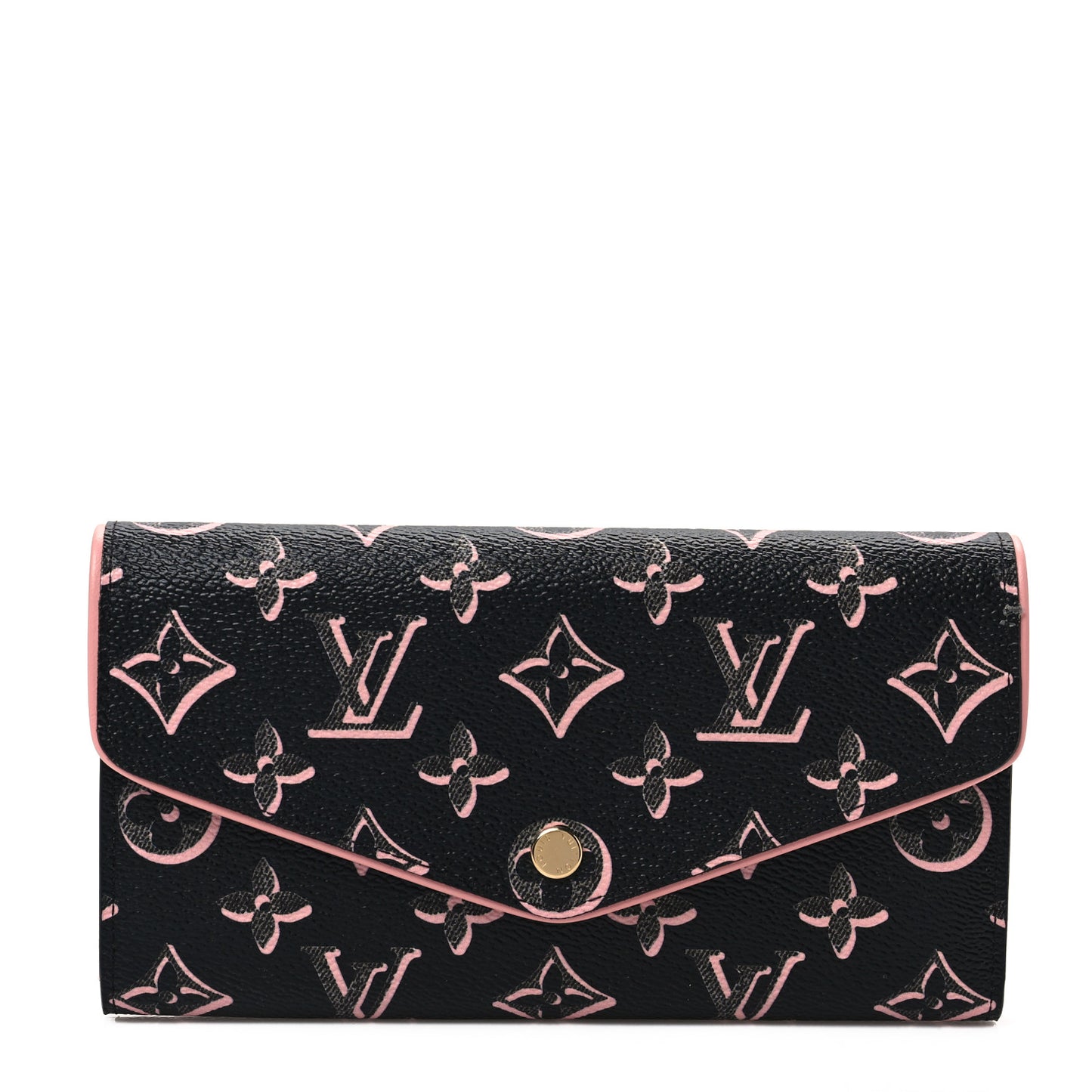 Monogram Fall For You Sarah Wallet Black