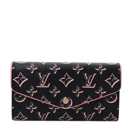 Louis Vuitton Monogram Fall For You Sarah Wallet Black 1 of 7