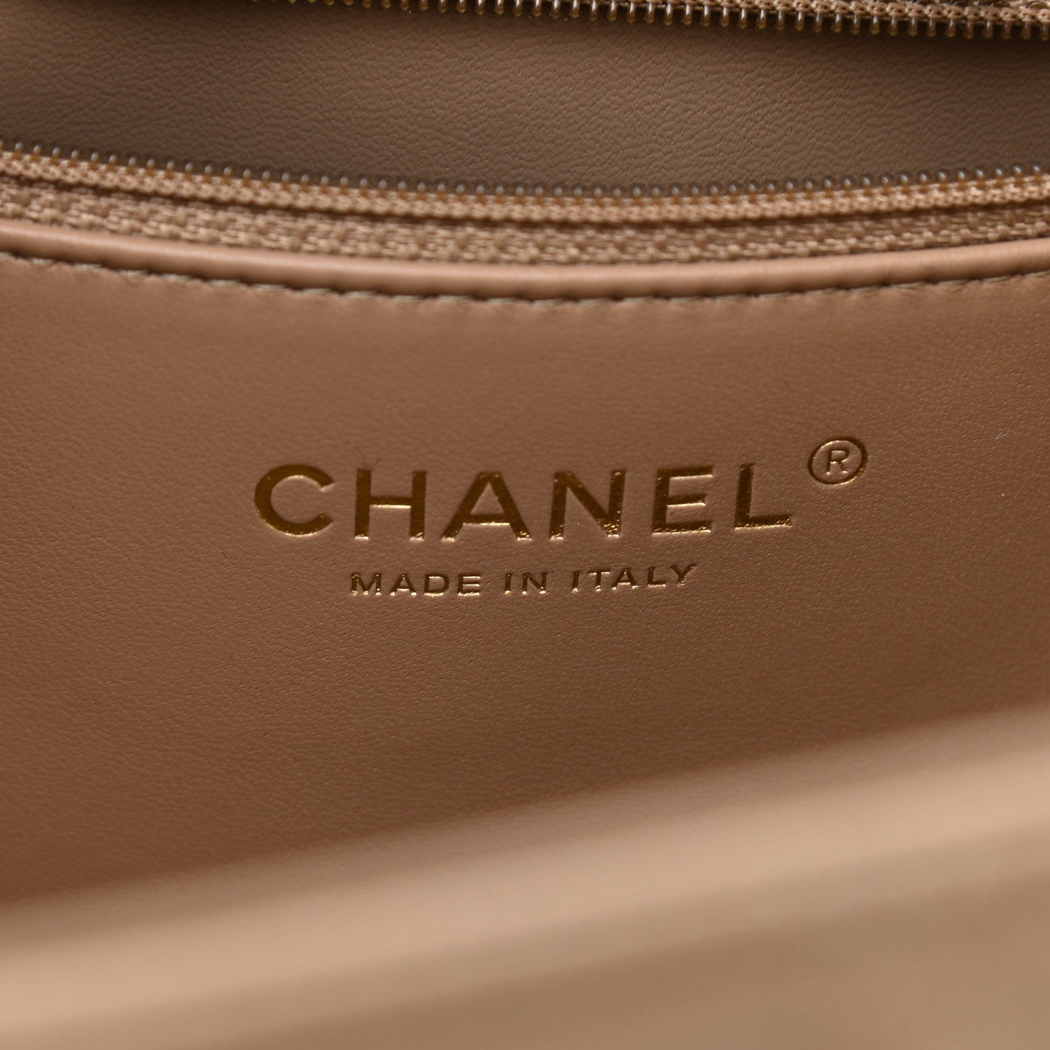 Chanel Calfskin Quilted Large Classic Shopping Tote Beige 6 of 10
