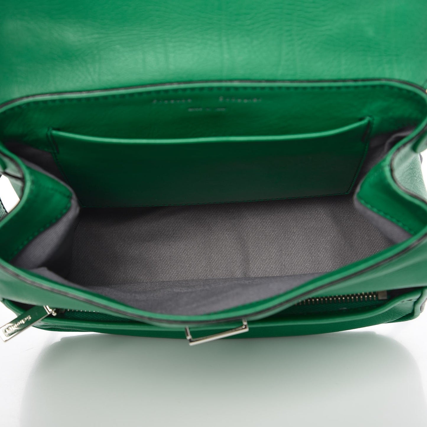Vachetta Lux Mini Kent Crossbody Green